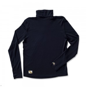 Black Tracksmith Fells Turtleneck | Canada 58907-SNFI