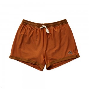 Brick Red/Caramel Tracksmith Van Cortlandt Grand | Canada 28951-CJEH