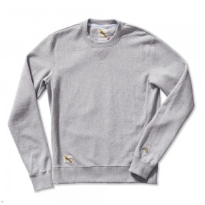 Gray Tracksmith Trackhouse Crew | Canada 38170-MXAH