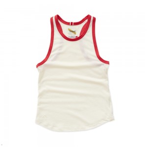 Ivory/Red Tracksmith Run Cannonball Run | Canada 17425-JZUM