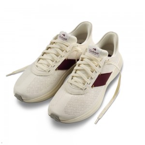 Ivory/Wine Tracksmith Eliot Runner | Canada 89267-XZNO