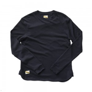 Navy Tracksmith Downeaster Crew | Canada 19605-EWCK