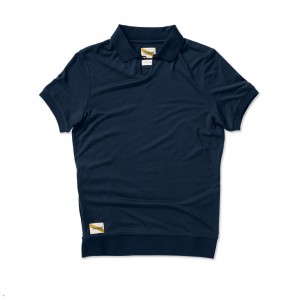 Navy Tracksmith Rapid Transit Polo | Canada 29354-XHSN