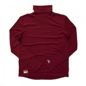 Pomegranate Tracksmith Fells Turtleneck | Canada 72619-DHNG