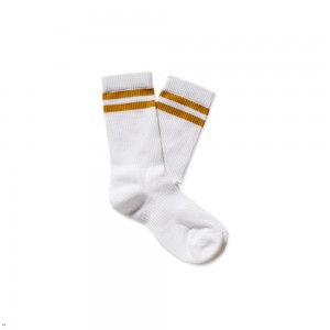 White/Gold Tracksmith Merino Tube | Canada 05742-NRCQ