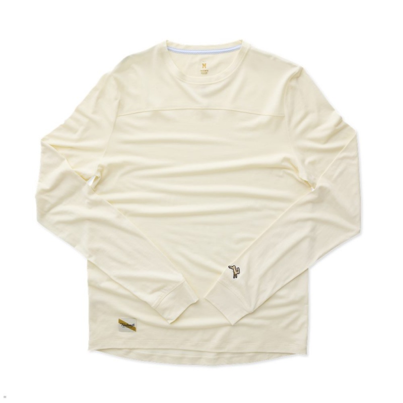 Birch Tracksmith Harrier Long Sleeve | Canada 92350-OTAN