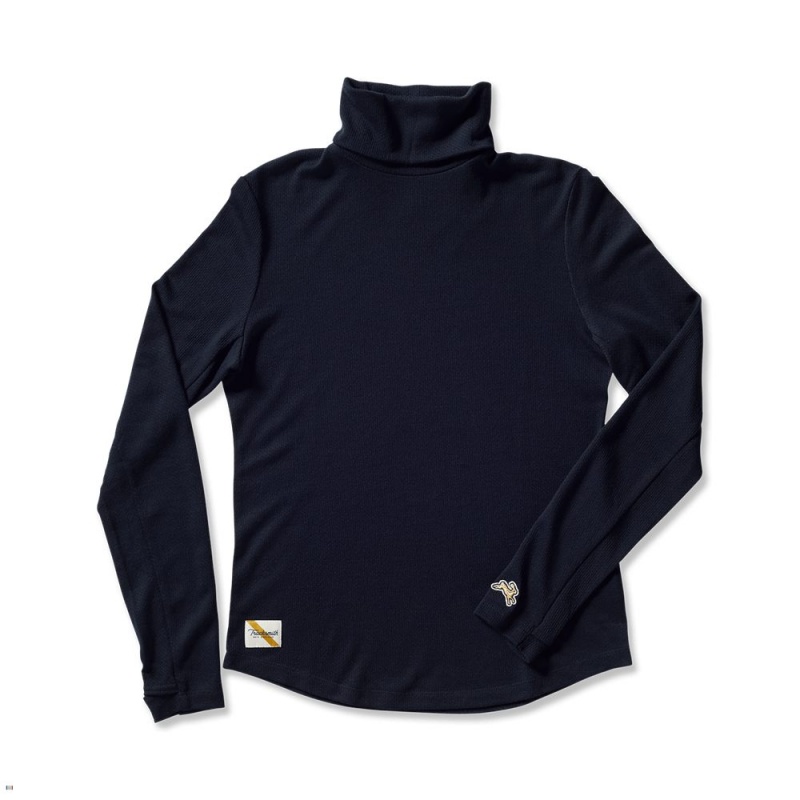 Black Tracksmith Fells Turtleneck | Canada 01298-JCDE