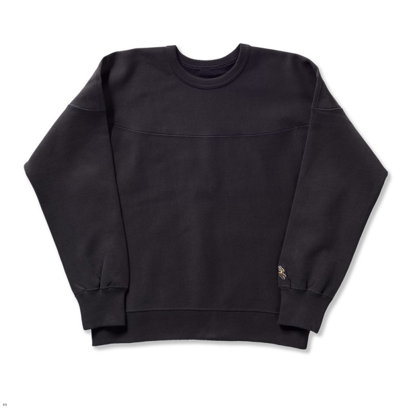 Black Tracksmith Trackhouse Crew | Canada 39186-TQNS