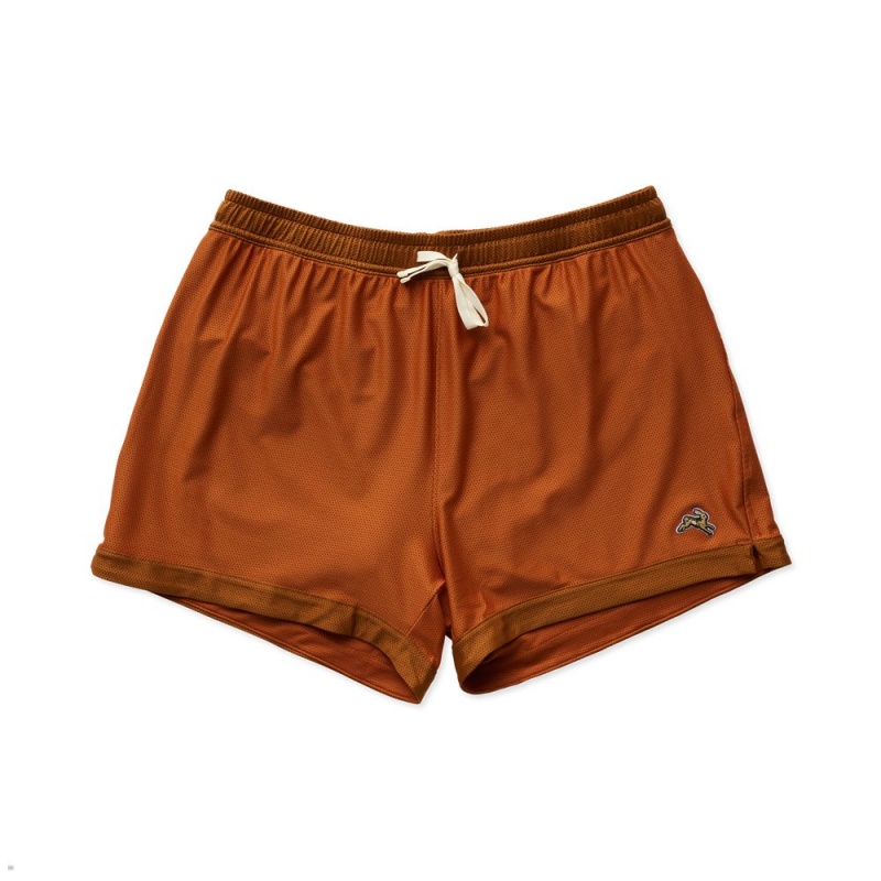 Brick Red/Caramel Tracksmith Van Cortlandt Grand | Canada 28951-CJEH