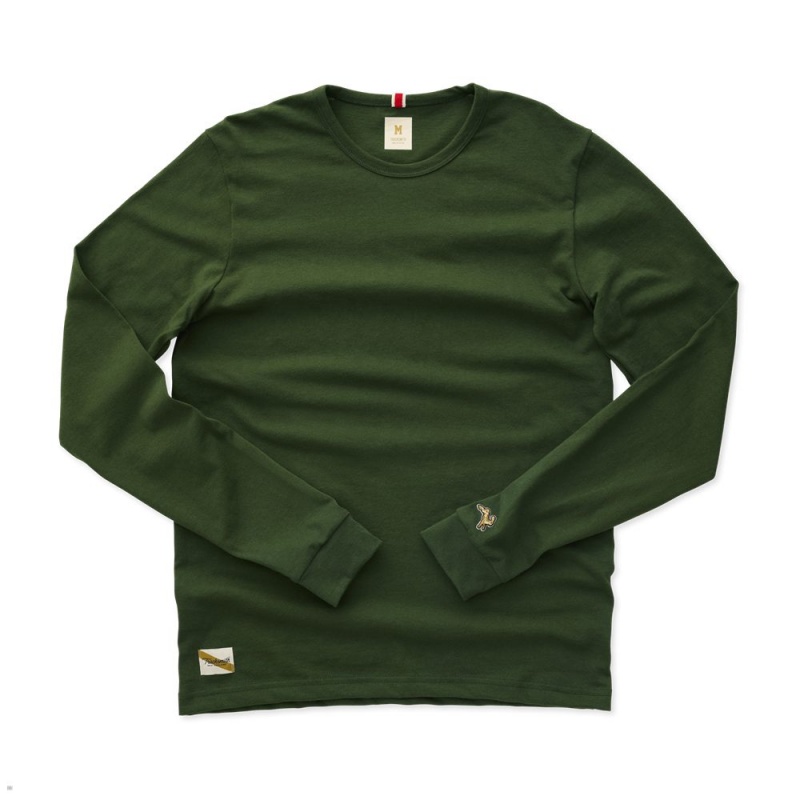 Forest Tracksmith Grayboy Long Sleeve | Canada 21690-BACZ