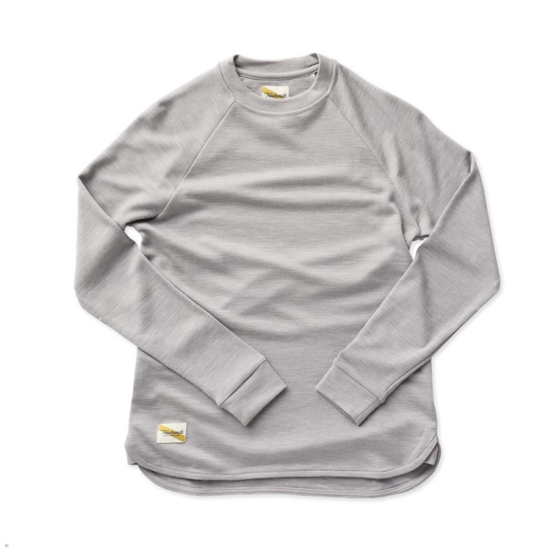 Frost Gray Tracksmith Downeaster Crew | Canada 38650-QEUW