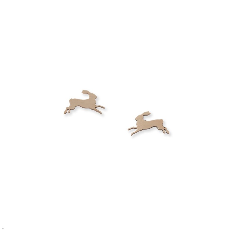 Gold Tracksmith Eliot Earrings | Canada 08672-YTZG