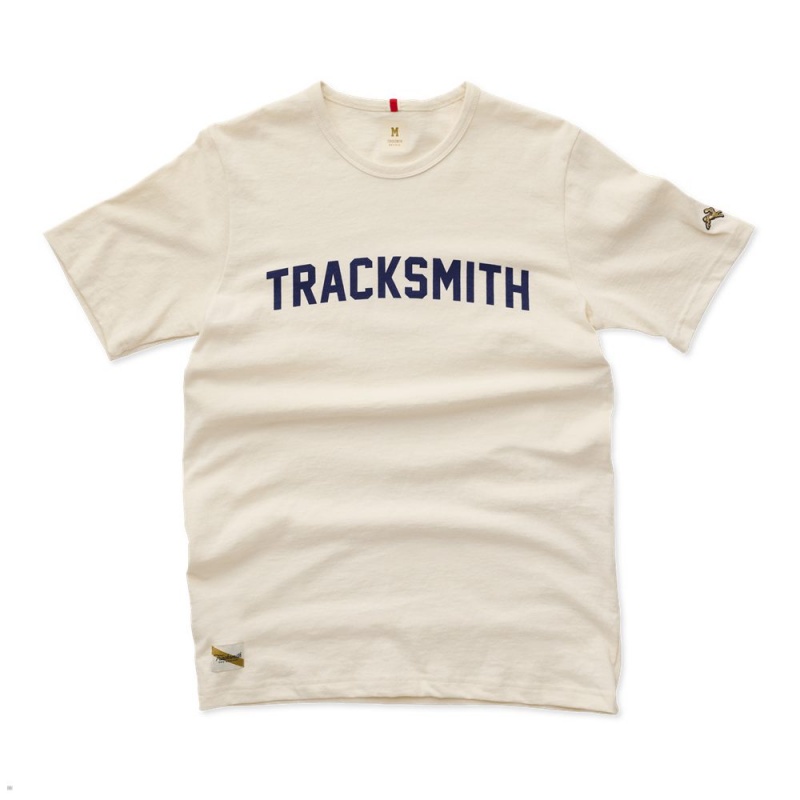 Ivory/Navy Tracksmith Grayboy | Canada 76481-IVWE