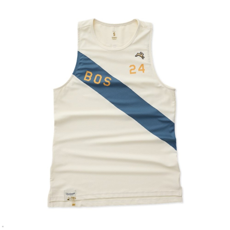 Ivory/Sea Tracksmith Boston | Canada 48167-XFRQ