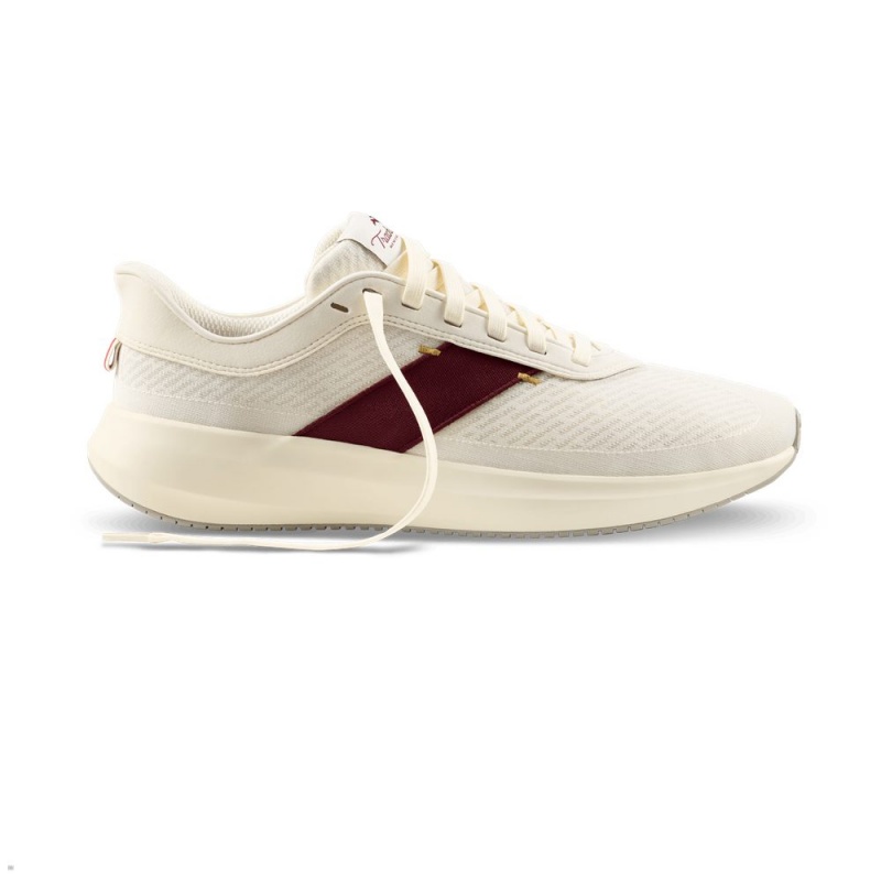 Ivory/Wine Tracksmith Eliot Runner | Canada 72538-JNGB