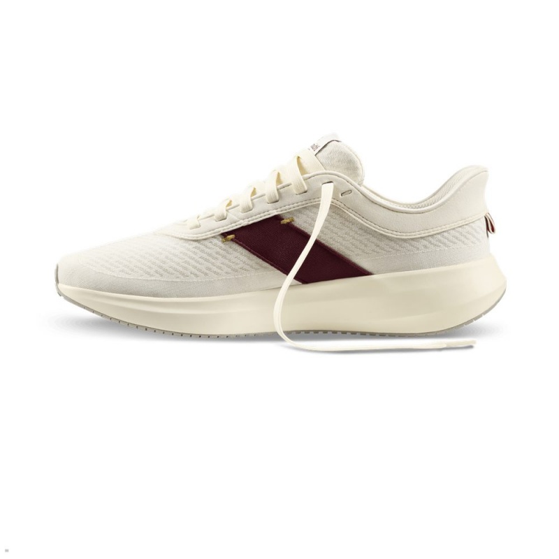 Ivory/Wine Tracksmith Eliot Runner | Canada 72538-JNGB