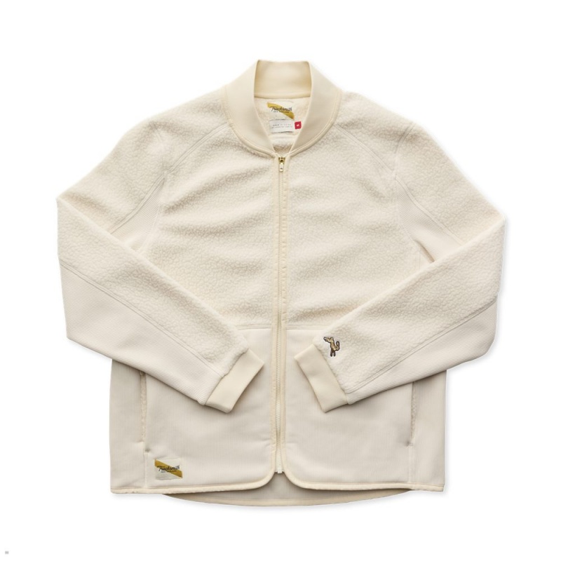 Ivory Tracksmith Fens Fleece | Canada 10642-DYSN