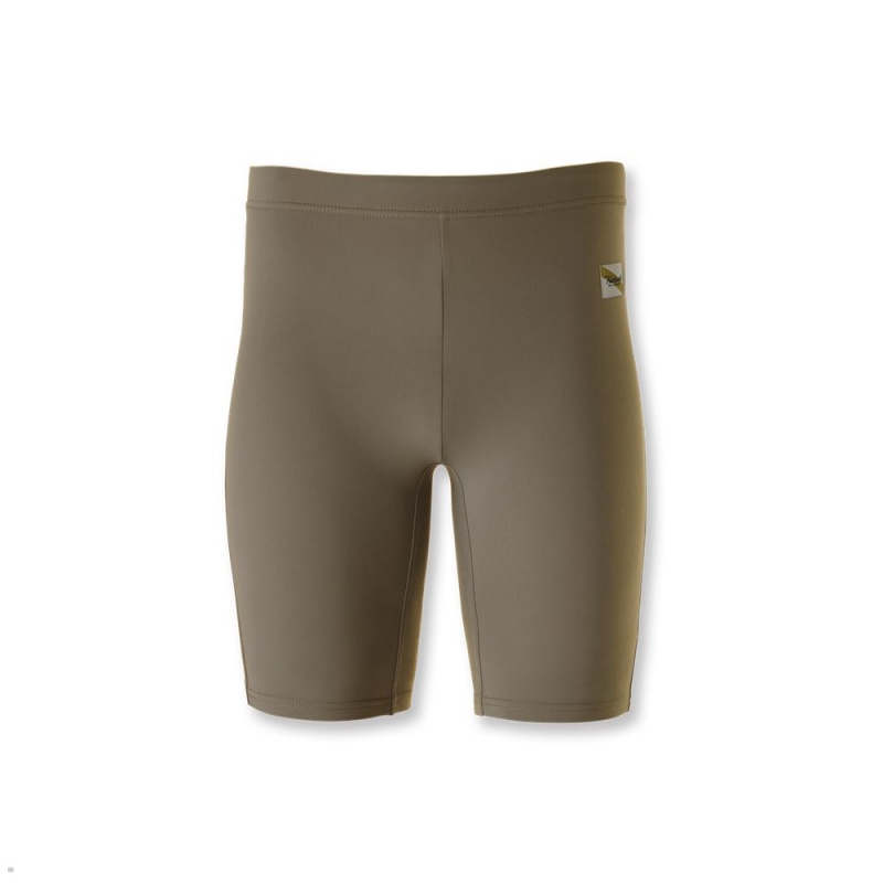 Khaki Tracksmith Turnover Half | Canada 10986-ILET