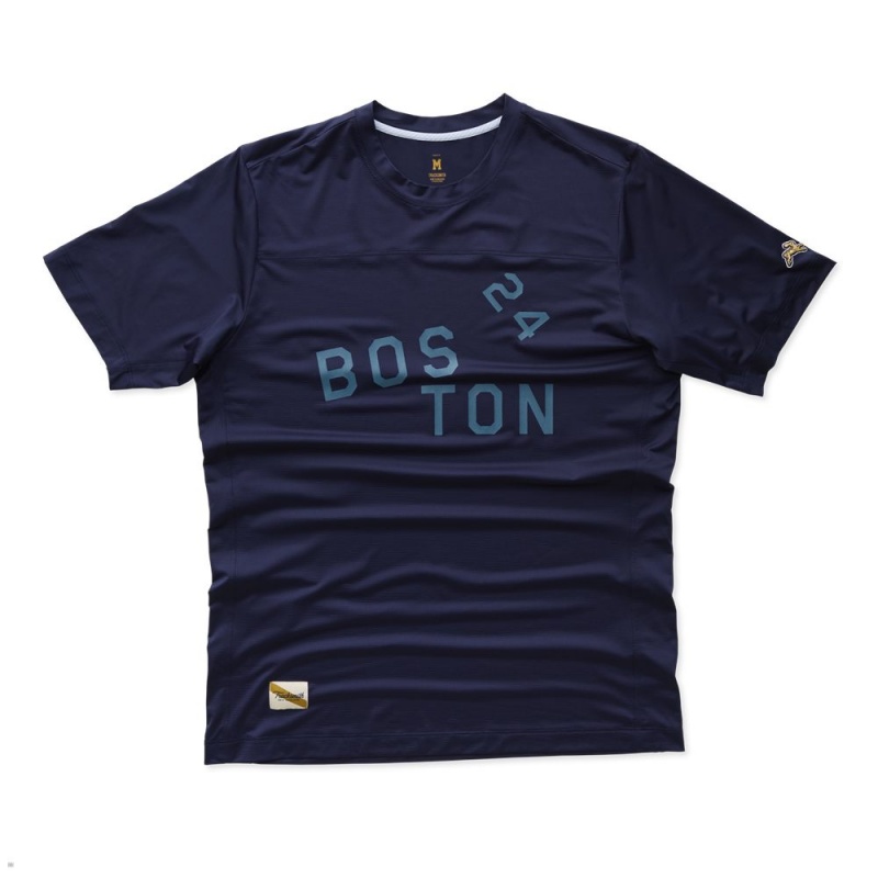 Navy Tracksmith Boston | Canada 41509-ZQIE