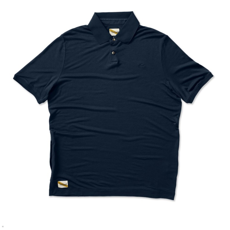 Navy Tracksmith Rapid Transit Polo | Canada 28315-SWDZ