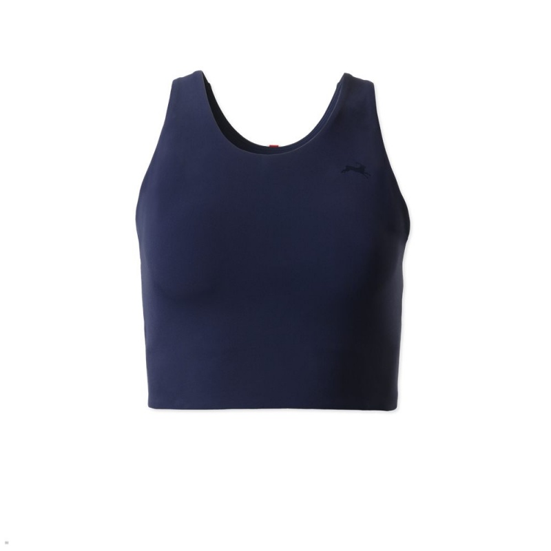 Navy Tracksmith Turnover Crop | Canada 15680-VMTU