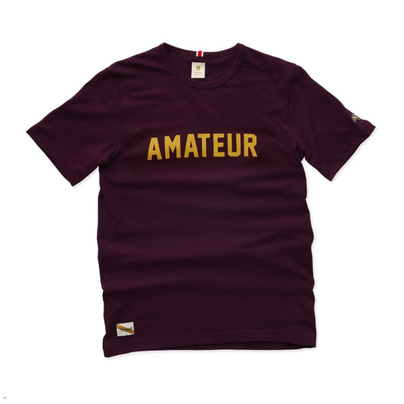 Wine/Yellow Tracksmith Grayboy Amateur | Canada 10456-KYQR